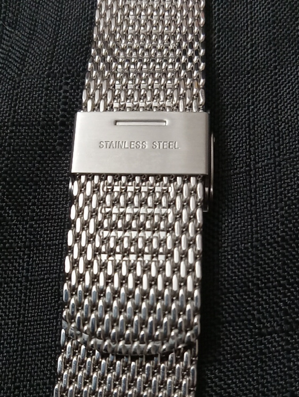 Invicta Silver Mesh Stainless Steel Watch Bracelet - Picture 5 of 7